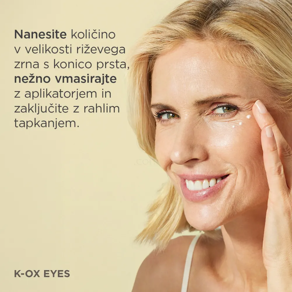 ISDIN Isdinceutics Rejuvenate K-Ox, krema za predel oči s keramičnim aplikatorjem (15 ml)